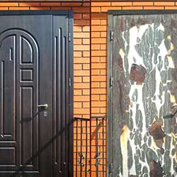 Реставрация пленки пвх на дверях, 8 (495) 641-96-97